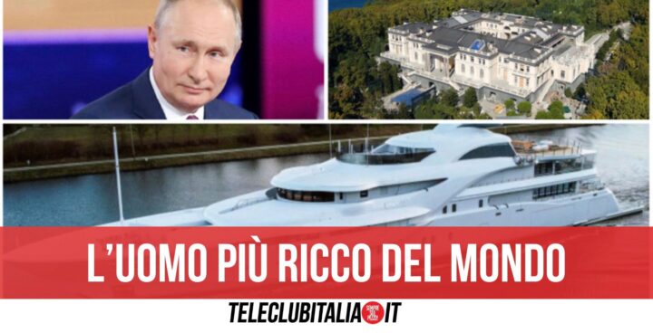 putin patrimonio villa yacht