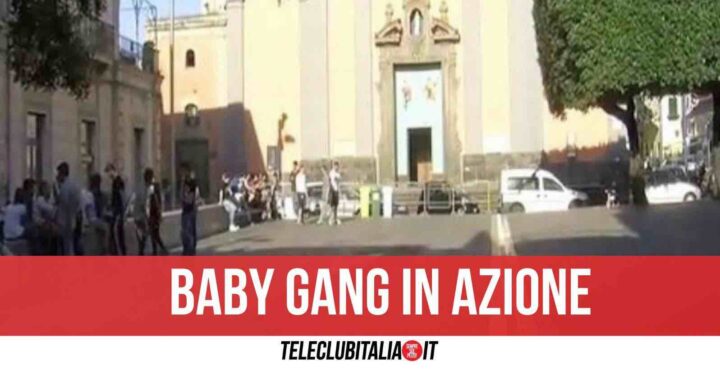 giugliano baby gang piazza matteotti aggressione