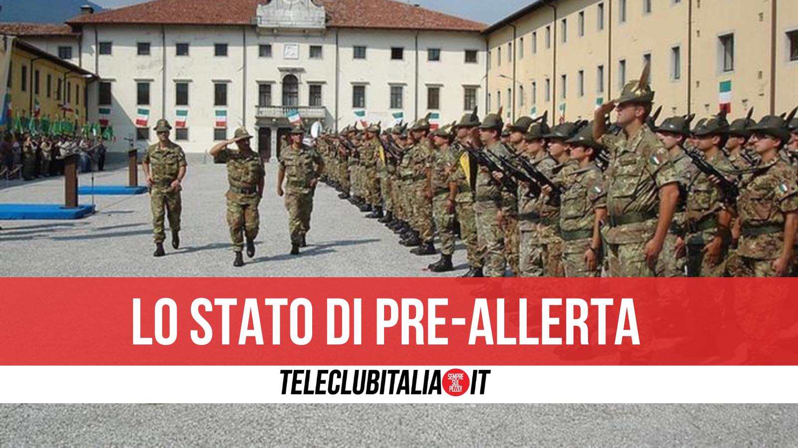 circolare esercito stato pre-allerta