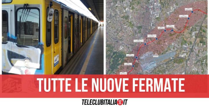 fermate napoli afragola nuova linea metro