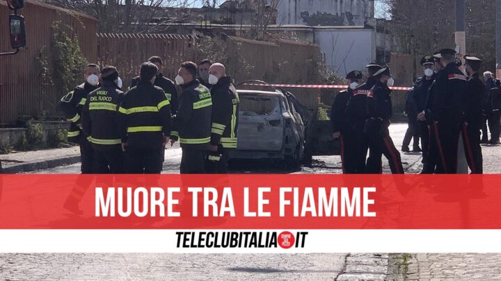 grumo nevano morto bombole di gas esplosione