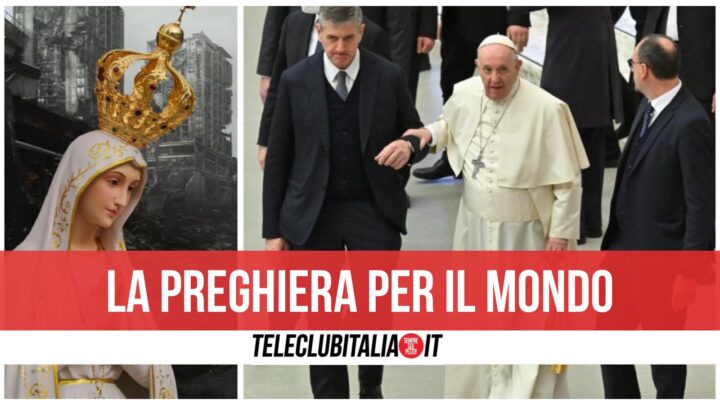 papa francesco consacrazione russia sacro cuore maria venerdì 25 marzo