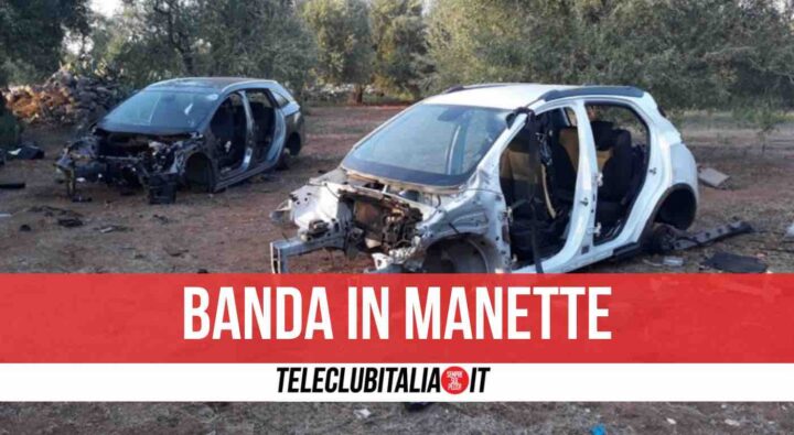 napoli furti auto pezzi venduti mercato nero 3 arresti