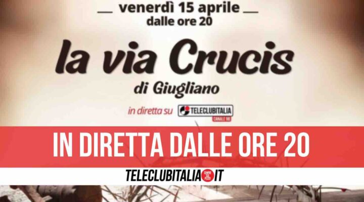 venerdi santo via crucis diretta teleclubitalia