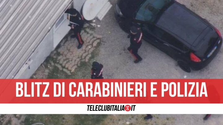 arrestati padre e figlio casoria armi droga