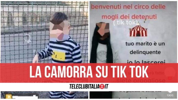 bimbo detenuto napoli tik tok nappi