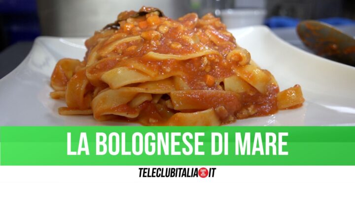 La Bolognese di Mare di chef Bosso de "Il Peschereccio"