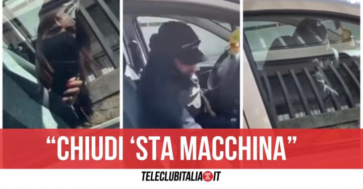 furto auto scafati video