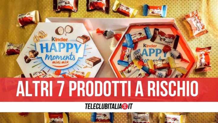 kinder prodotti ritirati