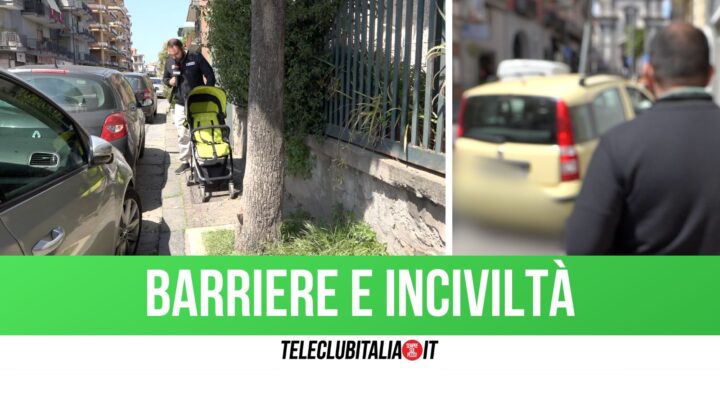 Giugliano, passeggini e carrozzine, l'impresa quotidiana di genitori e disabili