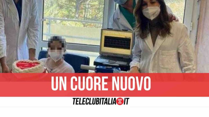 aurora 10 anni cuore trapianto cuore monaldi