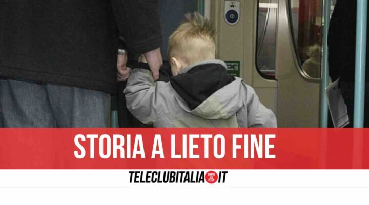 napoli bimbo 8 anni ritrovato in stazione