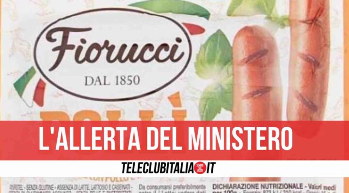 Wurstel Fiorucci ritirati rischio salmonella