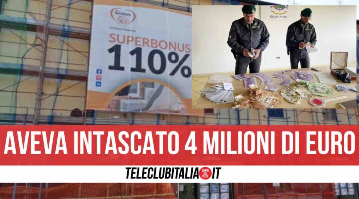 superbonus 110 truffa arrestato imprenditore napoletano