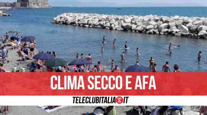 meteo napoli caldo 18 maggio