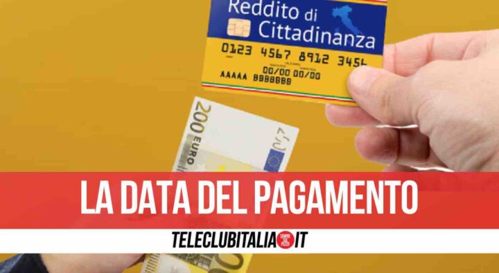 bonus 200 euro reddito di cittadinanza data pagamento