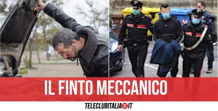 finto meccanico licola arrestato