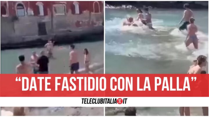 posillipo aggressione video motivo rissa