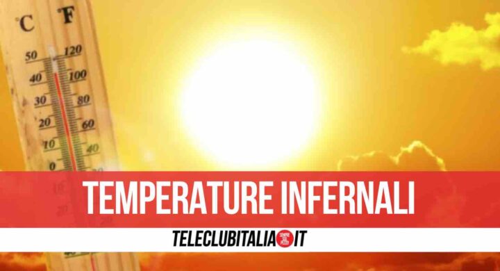 campania allerta meteo ondate di calore