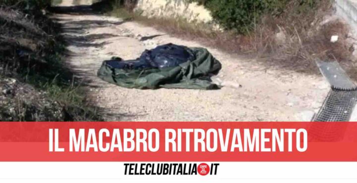 scisciano ritrovato cadavere sacco di plastica