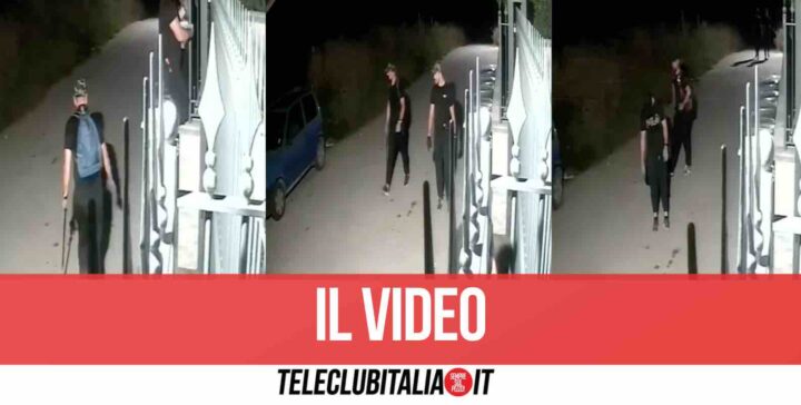 furti in casa a giugliano banda di ladri video