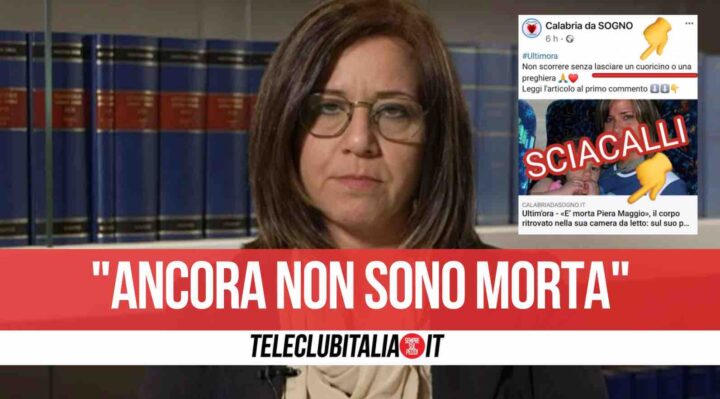 piera maggio morta fake news