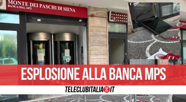 giugliano bomba banca via aniello palumbo