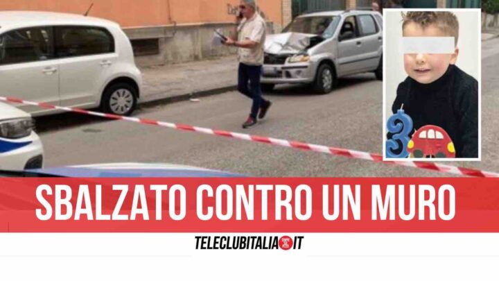 bambino morto napoli incidente