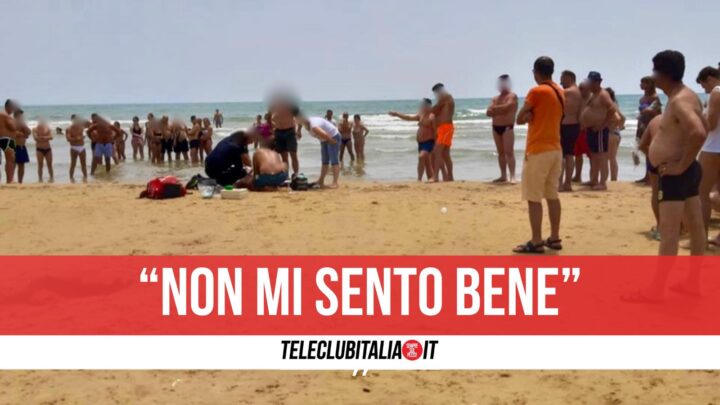 morto capaccio malore spiaggia 76enne