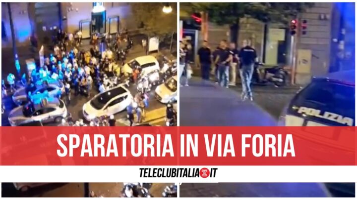 sparatoria via foria 8 giugno rapinatori polizia