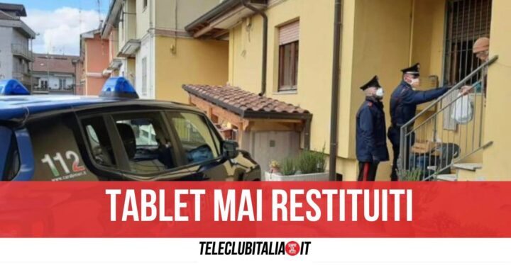 tablet restituiti pozzuoli dad