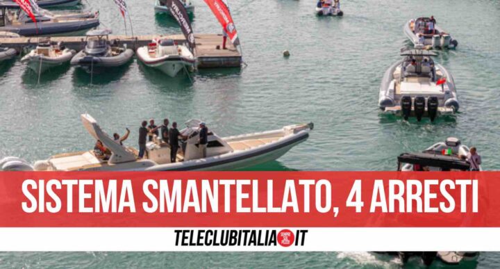 salerno patenti nautiche vendute 3000 euro