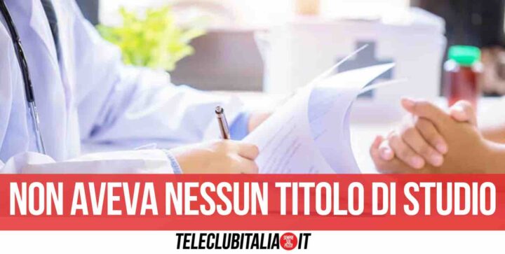 blitz polizia torre annunziata scoperto finto medico