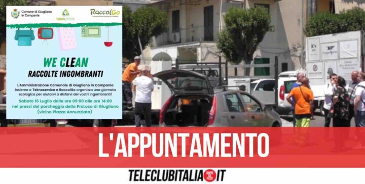 giugliano giornata ecologica sabato 16 luglio