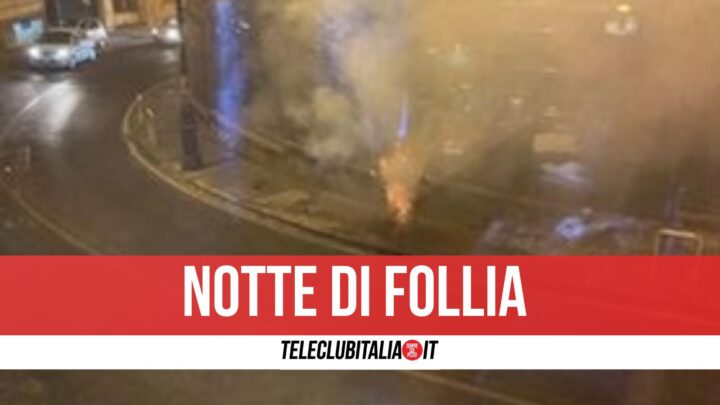 fuochi d'artificio via tasso napoli