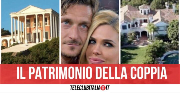 ilary blasi francesco totti patrimonio