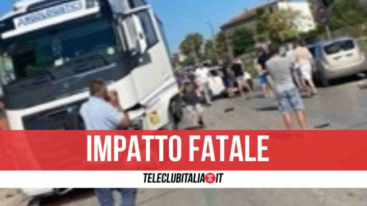 incidente appia maddaloni