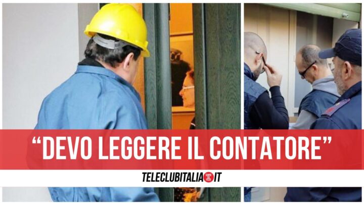 napoli finto tecnico enel furto in casa