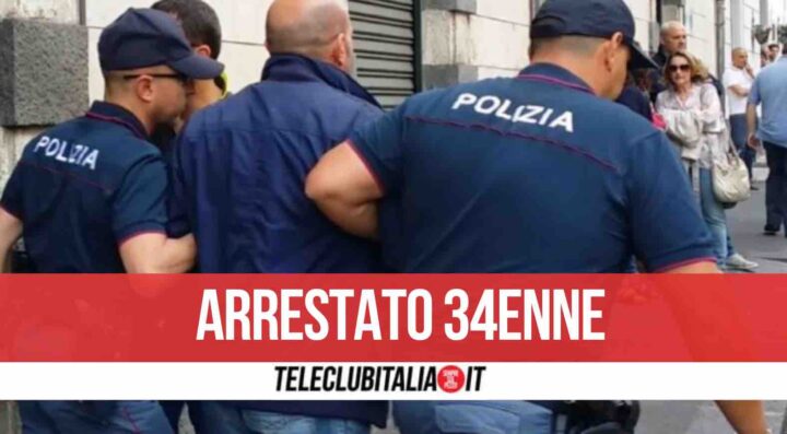 casoria pizzo ristorante arrestato 34enne