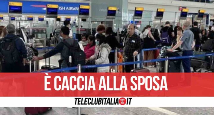 fuga d'amore roma sposa fugge con i soldi