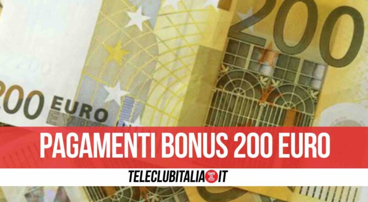 bonus 200 euro agosto calendario pagamenti