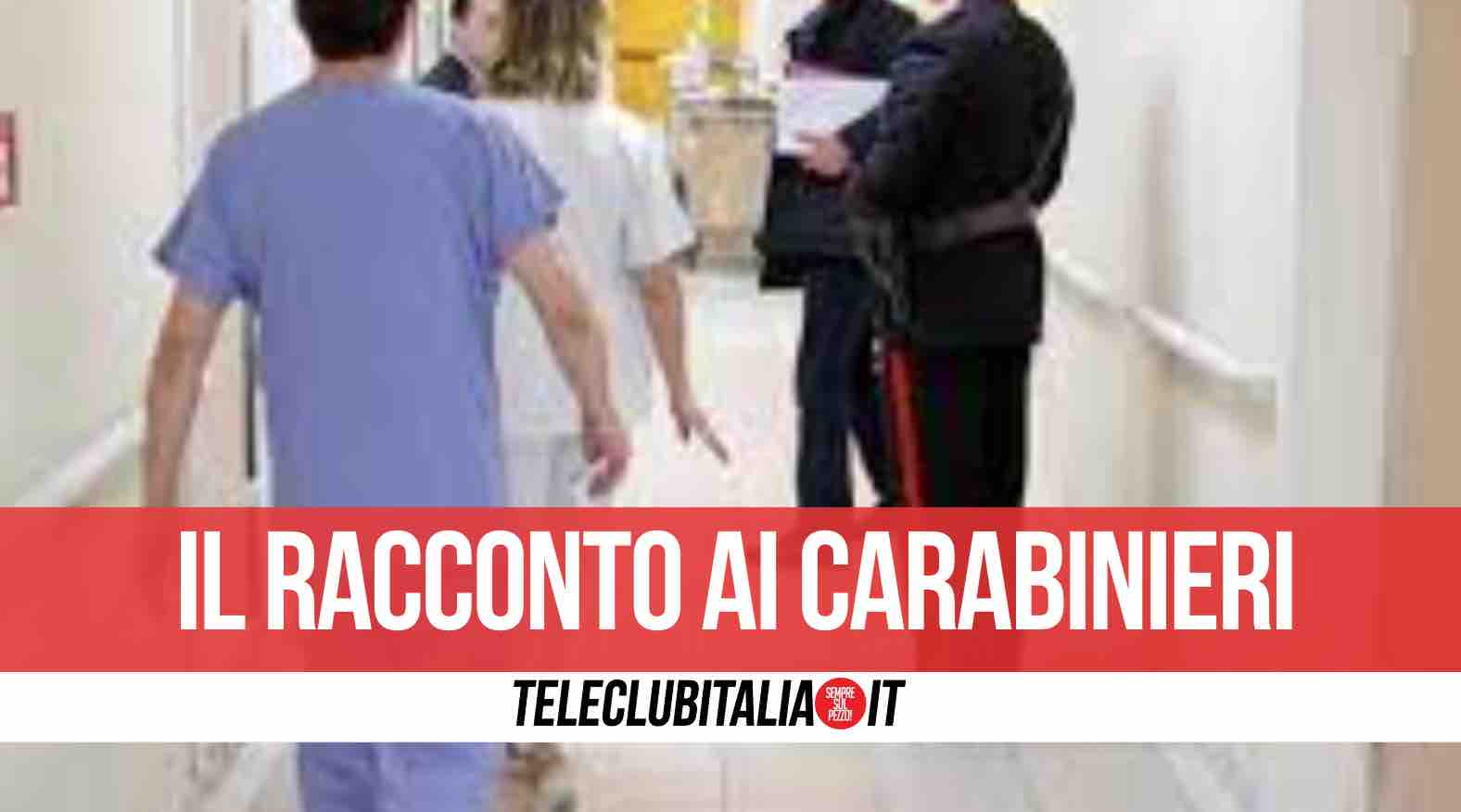 napoli ferito ospedale pellegrini