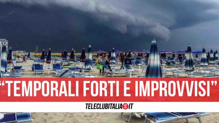 allerta meteo campania