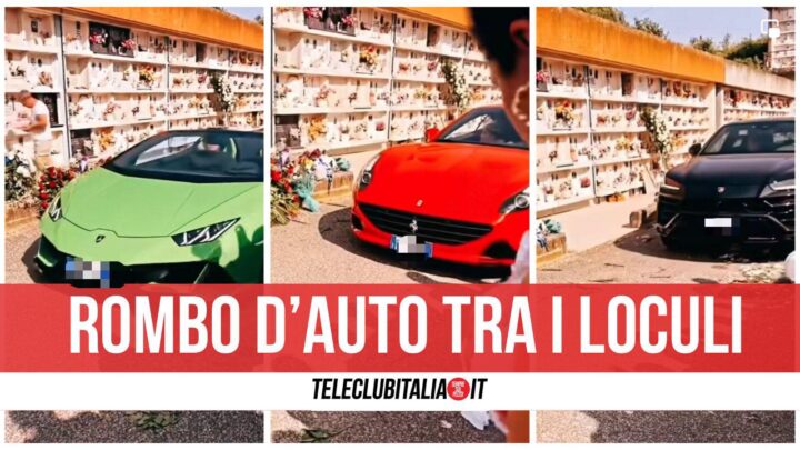 auto di lusso cimitero flaminio roma nicholas calì