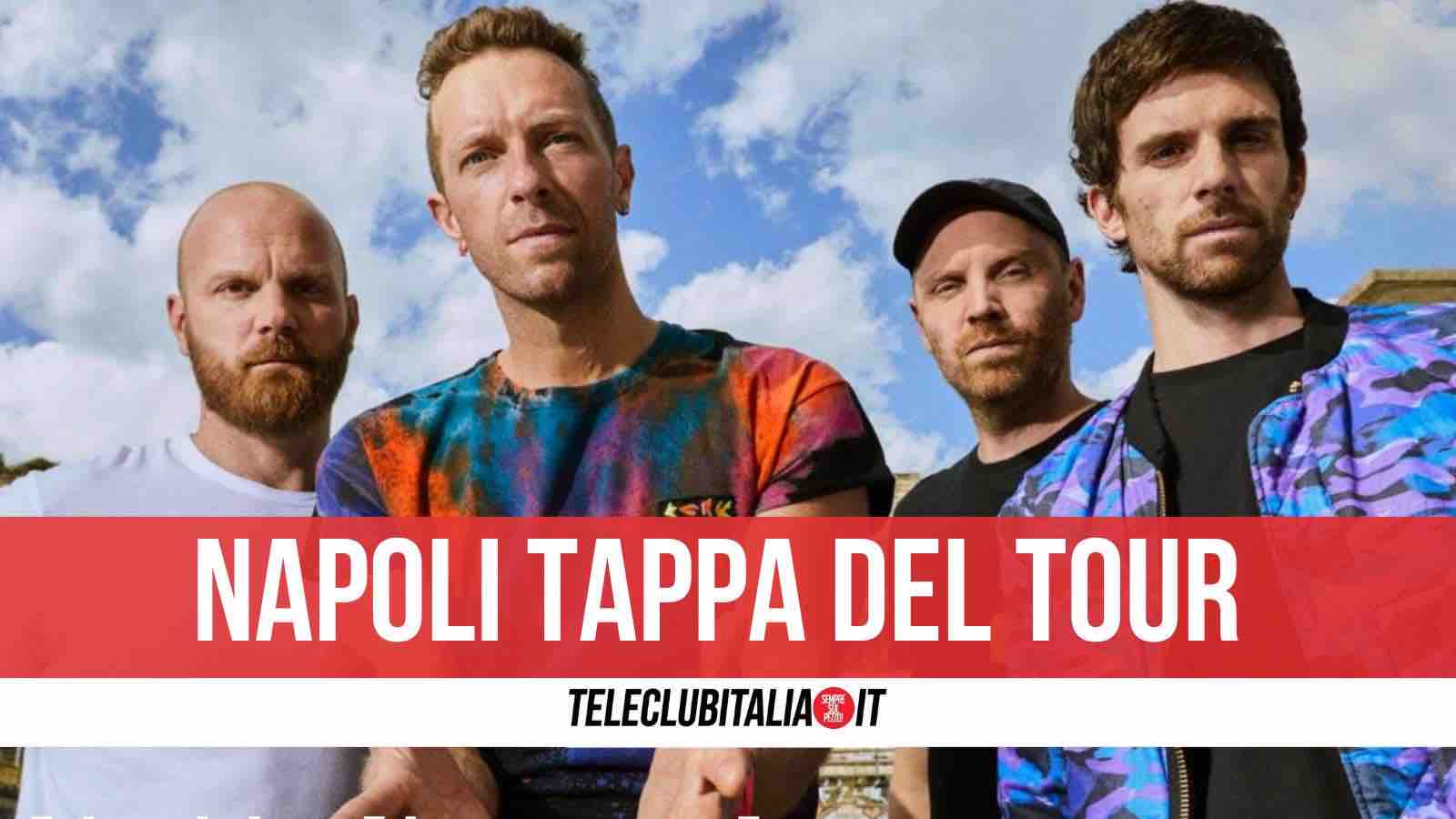 coldplay napoli