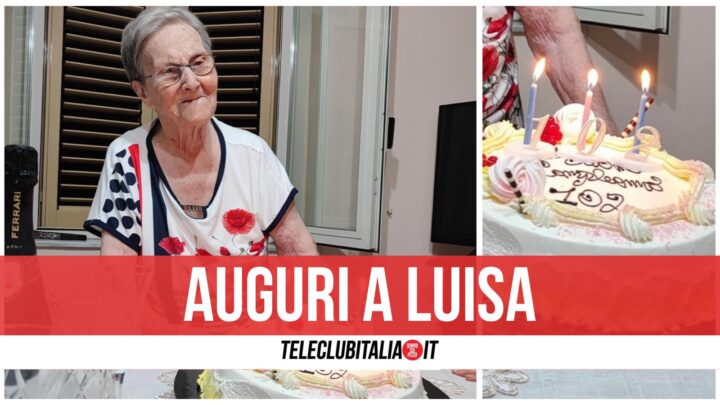 luisa ciccarelli 102 anni