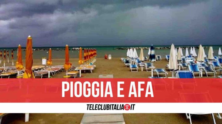 meteo campania 6 agosto