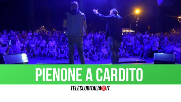 Estate al Parco Taglia di Cardito, successo per lo spettacolo dei "Due per duo"