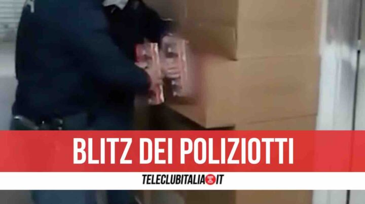 napoli sequestro sigarette contrabbando