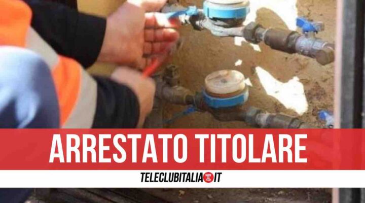 torre del greco blitz locale allacci abusivi acqua